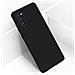 Cover Silicone Samsung Galaxy A41 Semi-rigida Opaca Soft Touch Nero - Foto miniatura 2
