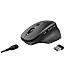 Mouse Wireless Ozaa Ottico 6 Tasti 2400 DPI Colore Nero - Foto miniatura 2