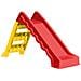 Scivolo Pieghevole Per Bambini Interni Esterni Rosso E Giallo - Foto miniatura 1