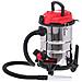 Cr7045 Aspirapolvere Industriale Professionale Solidi-liquidi, Funzione Soffiante 25l 3400w Rosso / Acciaio Inossidabile - Foto miniatura 6