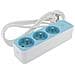 Block 3 X 16 A 3g1.5 Mm2 1.5 M- Bianco / Blu - Foto miniatura 1
