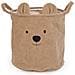 Cestino Portaoggetti Teddy 40x40x40 cm Beige - Foto miniatura 1