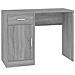 Scrivania Cassetto grigio sonoma 100x40x73cm Legno Multistrato - Foto miniatura 2