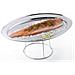 2 Vassoi Frutti Di Mare Ø 36 Cm E 2 Supporti In Acciaio Inox - Foto miniatura 1