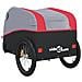 Rimorchio Da Bici Nero E Rosso 45 Kg In Ferro - Foto miniatura 10
