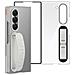 Cover Originale Grip Case Per Samsung Galaxy Z Fold6 Con Impugnatura, Trasparente - Foto miniatura 1