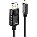 43307 cavo e adattatore video 10 m USB tipo-C DisplayPort Nero - Foto miniatura 1