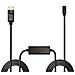 43307 cavo e adattatore video 10 m USB tipo-C DisplayPort Nero - Foto miniatura 2