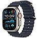 Watch Ultra 2 Gps + Cellular 49mm Natural Titanium Case Mit Navy Ocean Band (mx4d3fd /a) - Foto miniatura 1