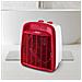 Termoventilatore con 2 Livelli di Calore Potenza 2000 W Colore Rosso - Foto miniatura 3