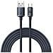 Cavo Di Ricarica E Sincronizzazione Da Usb-c A Usb-a Serie 100w Crystal Shine 2 M, Nero - Foto miniatura 1