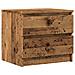 Comodino Legno Antico 50x40x43.5 Cm In Legno Multistrato - Foto miniatura 2