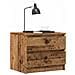 Comodino Legno Antico 50x40x43.5 Cm In Legno Multistrato - Foto miniatura 1