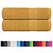 Asciugamani Doccia 2 Pz Oro 70x140 Cm 360 G/m 100% Cotone - Foto miniatura 2
