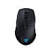 Mouse da gioco RGB wireless Pure Air ergonomico e ultraleggero, con sensore ottico a 26K DPI, dotato di batteria da 125 ore, sistema wireless doppio, switch ottici TITAN, Bluetooth e illuminazione RGB. Guscio semitrasparente Nero - Foto miniatura 1