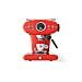 Macchina da Caffè Espresso Automatica Trio X1 Anniversary ESE & Ground Serbatoio 1 Lt. Potenza 1200 Watt Colore Nero, Rosso, Acciaio Inox - Foto miniatura 1
