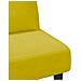 Set di Divani 2 pz con Cuscini Giallo in Velluto - Foto miniatura 9