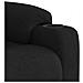 Poltrona Reclinabile Massaggiante Nera in Tessuto di Microfibra - Foto miniatura 9