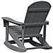 Sdraio Adirondack Grigio Chiaro 73.5x92x90 cm HDPE - Foto miniatura 6