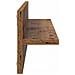 Scaffali da parete 2 pcs Legno vecchio 80 x 11.5 x 18 cm - Foto miniatura 7