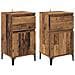 Armadio da Notte 2 pcs Legno vecchio 40 x 35 x 70 cm - Foto miniatura 1