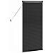 Tenda per Finestra con tende Nero Alluminio - Foto miniatura 7