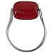Anello In Argento Sterling ""fix Agatha14"" Agata Rossa Naturale - Foto miniatura 4