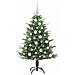 Albero di Natale artificiale preilluminato con set di palline - Foto miniatura 3