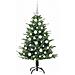 Albero di Natale artificiale preilluminato con set di palline - Foto miniatura 4