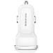 Caricatore Per Auto Con 2 Porte Usb Da 2,4 A, Compatto E A Ricarica Rapida, Bianco - Foto miniatura 4