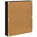 Scaffale per riviste 2 pcs Rovere Nero 60 x 12 x 70 cm - Foto miniatura 8