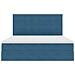 Letto con contenitore e materasso Blu Scuro 180 x 200 cm - Foto miniatura 7