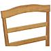 Sedia da pranzo 2 pcs Naturale e chiaro Legno di gomma solido - Foto miniatura 9