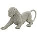 Scultura Pantera Sparky In Resina Argento Effetto Cristalli - Foto miniatura 4