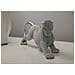 Scultura Pantera Sparky In Resina Argento Effetto Cristalli - Foto miniatura 6