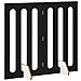 Recinto pieghevole per animali 2 pcs Rovere Nero - Foto miniatura 3