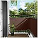 Schermo da balcone Marrone 90 x 200 cm Tessuto Oxford - Foto miniatura 2