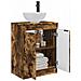 Mobile da bagno con lavabo Rovere Fumo 54 x 35 x 83 cm - Foto miniatura 3