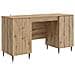 Scrivania con lo scaffale Rovere Artigianale 142,5 x 50 x 75 cm - Foto miniatura 1