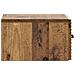 Mobiletto da notte a muro Legno antico 34,5 x 33 x 20 cm - Foto miniatura 5