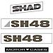 Accessori E Ricambi Shad Sh48 Shad Stickers Attrezzatura One Size - Foto miniatura 1