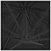 Ombrellone A Sbalzo Con Palo In Alluminio 400x300 Cm Antracite - Foto miniatura 2
