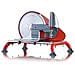 Affettatrice Manuale H93 Diametro Lama 19 cm Colore Rosso - Foto miniatura 2