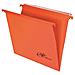Cartelle Sospese Orizzontali Per Cassetti Linea 39 Cm Fondo V - Arancio Conf. 25 Pezzi 400/395 Link - A2 - Foto miniatura 1