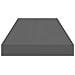 Scaffali A Parete 2 Pz Grigio Lucido 60x23,5x3,8 Cm In Mdf - Foto miniatura 6