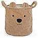 Cestino Portaoggetti Teddy 30x30x30 cm Beige - Foto miniatura 1