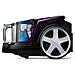FC9333/09 Aspirapolvere PowerCyclone 5 Senza Sacchetto Potenza 900 Watt Colore Nero / Viola - Foto miniatura 5