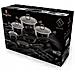 Set Di Vasi Granito 15 Pz. Berlinger Haus Bh-6155 Nero Argento - Foto miniatura 3