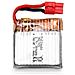 3 Pezzi Batteria Di Ricambio 3.7v 380mah Li-po Per Quadricottero Rc Drone Syma X21 X21w - Foto miniatura 3