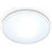 Plafoniera Regolabile Led Cct Smart Wi-fi+bluetooth 16w Nero 23xø292 Mm Metal, Pc - Foto miniatura 1